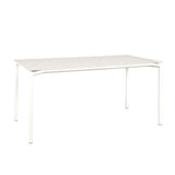 Fermob Calvi Table minérale 160 x 80cm Blanc coton 01 Aeris E9 