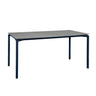 Fermob Calvi Table minérale 160 x 80cm Bleu abysse 92 Kreta F1 