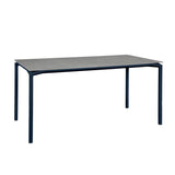 Fermob Calvi Table minérale 160 x 80cm Bleu abysse 92 Kreta F1 