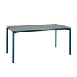 Fermob Calvi Table minérale 160 x 80cm Bleu acapulco 21 Kreta F1 
