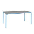 Fermob Calvi Table minérale 160 x 80cm Bleu maya E1 Kreta F1 