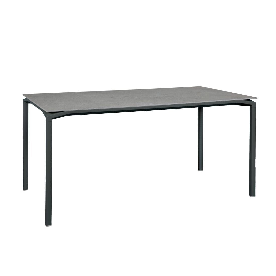 Fermob Calvi Table minérale 160 x 80cm Carbone 47 Kreta F1 