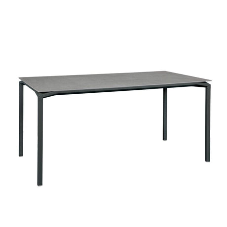 Fermob Calvi Table minérale 160 x 80cm Carbone 47 Kreta F1 