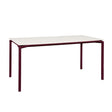 Fermob Calvi Table minérale 160 x 80cm Cerise noire B9 Aeris E9 