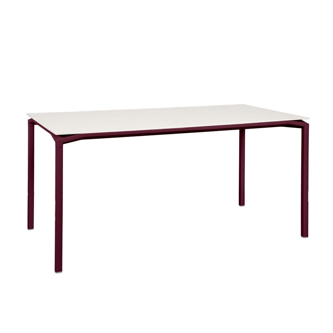 Fermob Calvi Table minérale 160 x 80cm Cerise noire B9 Aeris E9 