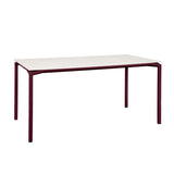 Fermob Calvi Table minérale 160 x 80cm Cerise noire B9 Aeris E9 