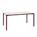 Fermob Calvi Table minérale 160 x 80cm Cerise noire B9 Aeris E9 