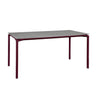 Fermob Calvi Table minérale 160 x 80cm Cerise noire B9 Kreta F1 