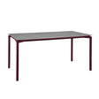 Fermob Calvi Table minérale 160 x 80cm Cerise noire B9 Kreta F1 