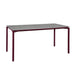 Fermob Calvi Table minérale 160 x 80cm Cerise noire B9 Kreta F1 