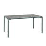 Fermob Calvi Table minérale 160 x 80cm Gris orage 26 Kreta F1 