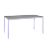 Fermob Calvi Table minérale 160 x 80cm Guimauve D1 Kreta F1 