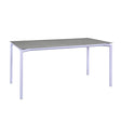 Fermob Calvi Table minérale 160 x 80cm Guimauve D1 Kreta F1 