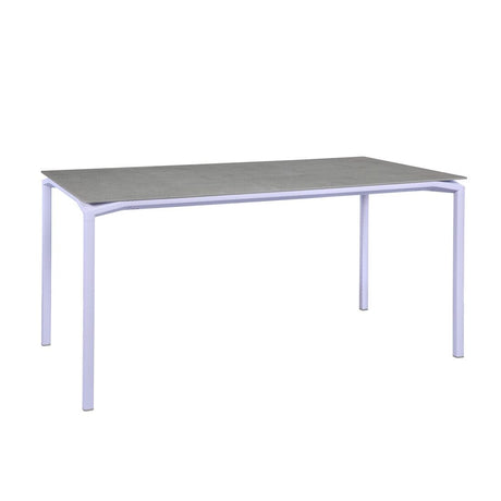 Fermob Calvi Table minérale 160 x 80cm Guimauve D1 Kreta F1 