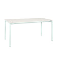 Fermob Calvi Table minérale 160 x 80cm Menthe glaciale A7 Aeris E9 