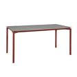 Fermob Calvi Table minérale 160 x 80cm Ocre rouge 20 Kreta F1 