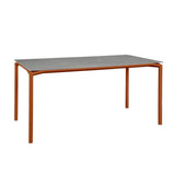Fermob Calvi Table minérale 160 x 80cm Orange confite E2 Kreta F1 
