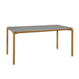 Fermob Calvi Table minérale 160 x 80cm Pain d'épices D2 Kreta F1 