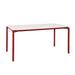 Fermob Calvi Table minérale 160 x 80cm Piment 43 Aeris E9 