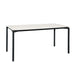 Fermob Calvi Table minérale 160 x 80cm Réglisse 42 Aeris E9 