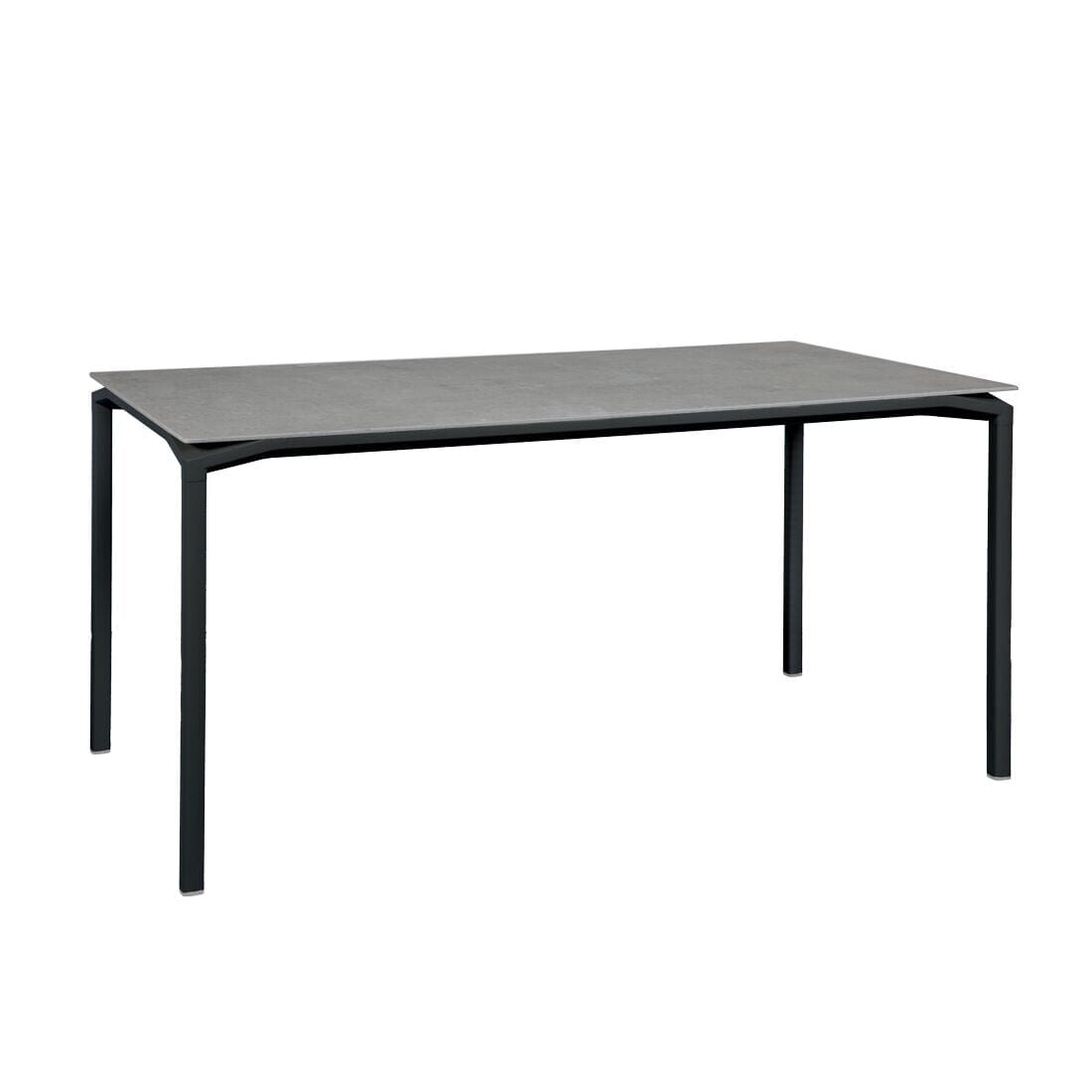 Fermob Calvi Table minérale 160 x 80cm Réglisse 42 Kreta F1 