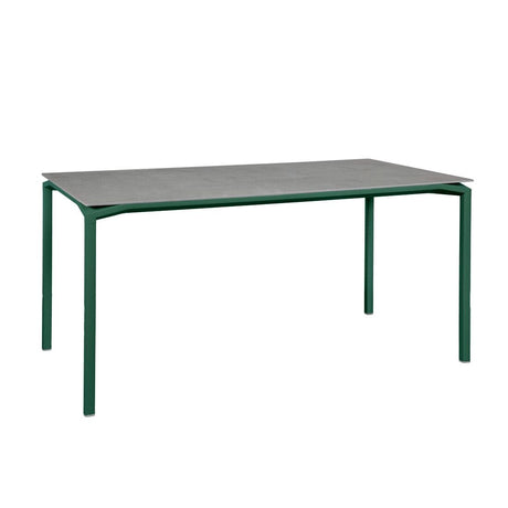 Fermob Calvi Table minérale 160 x 80cm Vert cèdre 02 Kreta F1 
