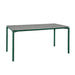 Fermob Calvi Table minérale 160 x 80cm Vert cèdre 02 Kreta F1 