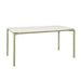Fermob Calvi Table minérale 160 x 80cm Vert tilleul 65 Aeris E9 