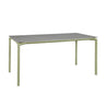 Fermob Calvi Table minérale 160 x 80cm Vert tilleul 65 Kreta F1 
