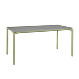 Fermob Calvi Table minérale 160 x 80cm Vert tilleul 65 Kreta F1 
