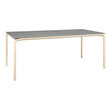 Fermob Calvi Table minérale 195 x 95cm Beige latte E8 Kreta F1 