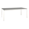 Fermob Calvi Table minérale 195 x 95cm Blanc coton 01 Kreta F1 