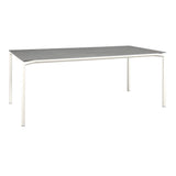 Fermob Calvi Table minérale 195 x 95cm Blanc coton 01 Kreta F1 