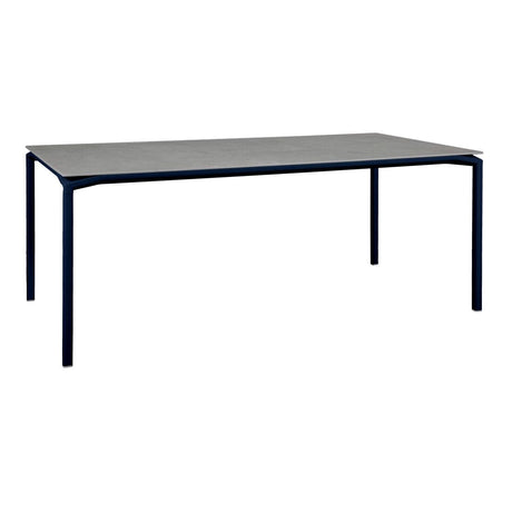 Fermob Calvi Table minérale 195 x 95cm Bleu abysse 92 Kreta F1 