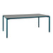 Fermob Calvi Table minérale 195 x 95cm Bleu acapulco 21 Kreta F1 