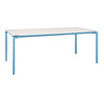 Fermob Calvi Table minérale 195 x 95cm Bleu maya E1 Aeris E9 