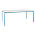 Fermob Calvi Table minérale 195 x 95cm Bleu maya E1 Aeris E9 