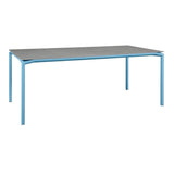 Fermob Calvi Table minérale 195 x 95cm Bleu maya E1 Kreta F1 