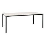 Fermob Calvi Table minérale 195 x 95cm Carbone 47 Aeris E9 