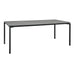 Fermob Calvi Table minérale 195 x 95cm Carbone 47 Kreta F1 