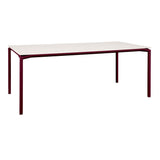 Fermob Calvi Table minérale 195 x 95cm Cerise noire B9 Aeris E9 