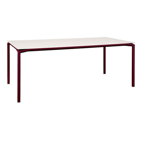 Fermob Calvi Table minérale 195 x 95cm Cerise noire B9 Aeris E9 