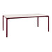 Fermob Calvi Table minérale 195 x 95cm Cerise noire B9 Aeris E9 