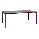 Fermob Calvi Table minérale 195 x 95cm Cerise noire B9 Kreta F1 