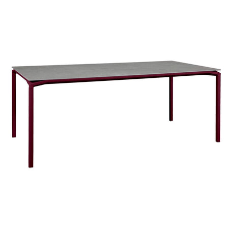 Fermob Calvi Table minérale 195 x 95cm Cerise noire B9 Kreta F1 
