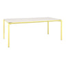 Fermob Calvi Table minérale 195 x 95cm Citron givré A6 Aeris E9 