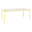Fermob Calvi Table minérale 195 x 95cm Citron givré A6 Aeris E9 