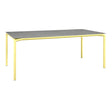 Fermob Calvi Table minérale 195 x 95cm Citron givré A6 Kreta F1 