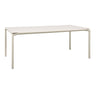 Fermob Calvi Table minérale 195 x 95cm Gris argile A5 Aeris E9 