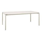 Fermob Calvi Table minérale 195 x 95cm Gris argile A5 Aeris E9 